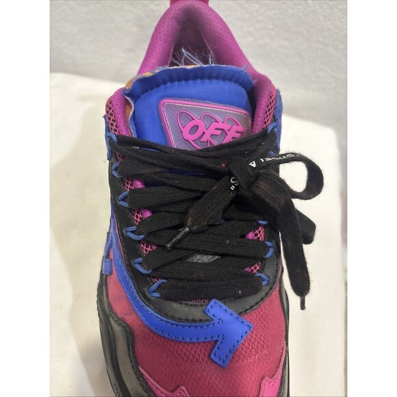 Off-White Virgil Abloh Odsy 1000 Sneakers Size 38 US8 Women's Chunky Spikes - Picture 13 of 16